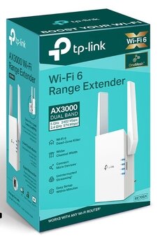 nový TP-Link RE705X AX3000 WiFi6 Range Extender - 8