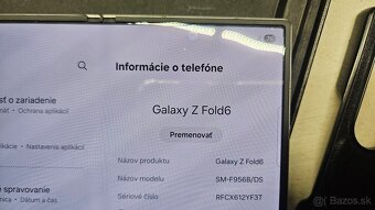 Samsung Galaxy Z fold 6 dual 256GB - aj vymením - 8