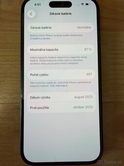 Apple iPhone 15 128GB - 8