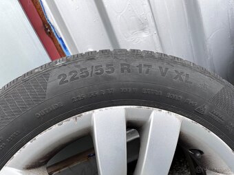 hliníkové disky + zimne pneu BMW 225/55/R17 - 8