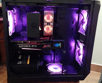 Výkonný herný PC–Ryzen5+RTX 3070 AORUS MASTER+32GB Dominator - 8