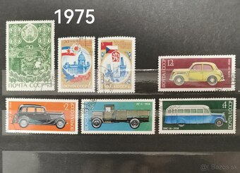 Predám známky ZSSR - 8