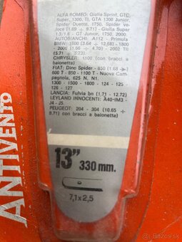 Fiat stierače chrom, 33cm - 8