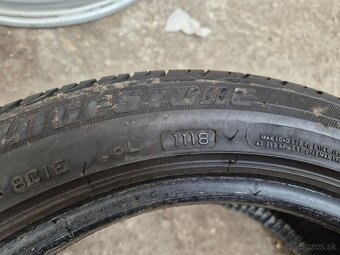 215/45 r16 letné 4 ks BRIDGESTONE dezén 6,5 - 6,2 mm - 8