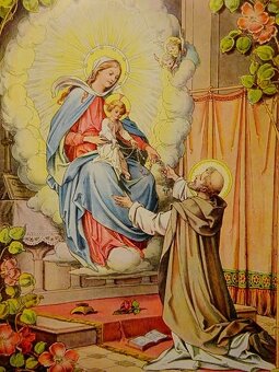 Poutnická hul rím.-katolíckeho kresťana,r.1898,kameňotlač - 8