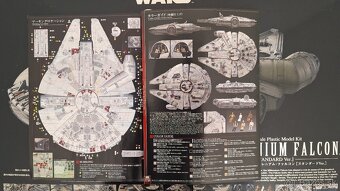 Predám plastikový model Millennium Falcon - Star Wars 1:72 - 8