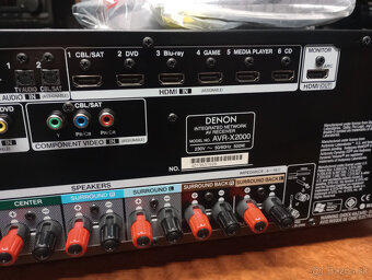 7.1 AV Receiver Denon AVR-X2000 – 4K - 8
