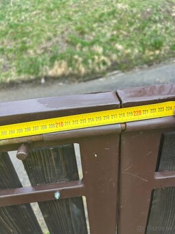 Predám dvojkridlovu bránu a bránku - 8