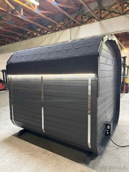 AKCIA:Štvorcová sauna 2,2mx2,2m - 8