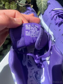 Nike Air Force 1 Purple Skeleton EUR44 - 8