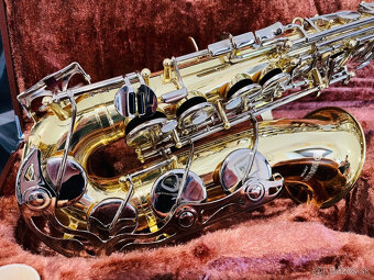 Predám Es- Alt saxofón Yamaha YAS 23 v TOP stave- nádherný z - 8