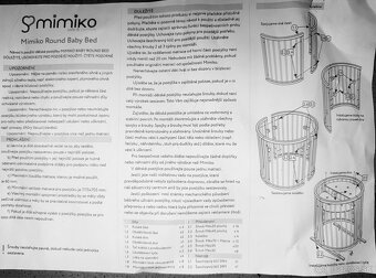 Detská rastúca postieľka MIMIKO 9v1. - 8