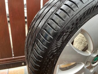 Disky Škoda Superb 2 + Letné pneu Comtinental - 8