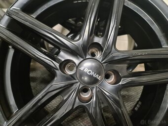 4X100 R17 RONAL ALU-BLACK color - 8