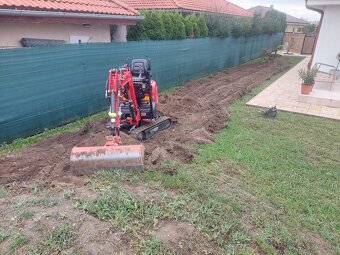 Vykopove práce MinibagerZB - 8