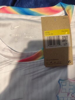 Dres Fc Barcelona Biely - 8