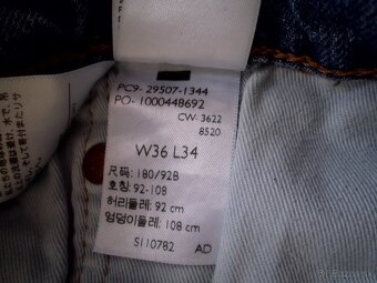 Levis Premium pánske rifle s elastan L (36/34) - 8