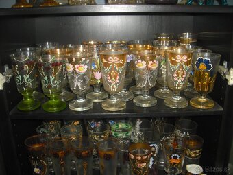 Predam zbierka starozitny pohar, vaza, karafa 19.-20.st - 8