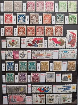 Známky ČESKOSLOVENSKO – 1 - 8