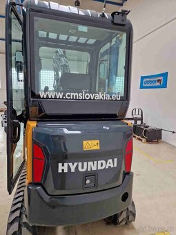 Bager 1,9 t, Hyundai HX19Az - predvádzací - 8