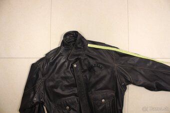 Pánská luxusní kožená bunda bomber Uncle Sam XL - 8