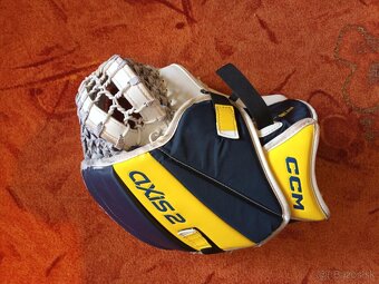 Brankárska lapačka CCM AXIS 2 + vyrážačka CCM Eflex 5,custom - 8