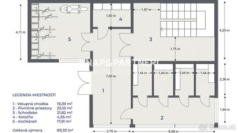 NOVOSTAVBA, AMFIK HOUSE, BYT „A“ S TERASOU, 175,54 m2, PREŠO - 8