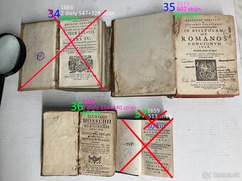1600 - 1700 veľmi staré knihy - 8