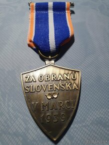 Vyznamenanie , Slovensky stat , Hlinka, vojnovy kriz - 8