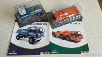 Modely Tatra 815 TPL, LIAZ 111.800 Truck trial 1/43 DeaGosti - 8