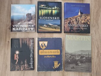 Knihy o Slovensku, mestách a prírode - 8