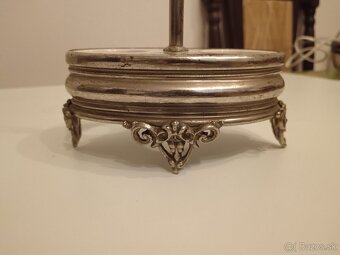 Starožitná porcelánová soľnička a korenička - 8