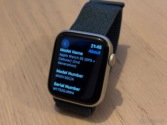 Apple Watch SE 2024 GPS + Cellular 44 mm - v záruke - 8