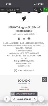 Lenovo Legion 5 - 8