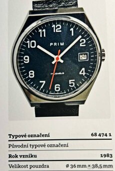 Prim hodinky 1983 - 8
