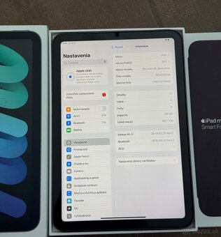 Apple iPad Mini 6. Generacie 64GB Space Black - 8