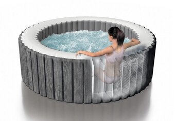 Nafukovacia virivka Intex 28440 Pure Spa Greywood deluxe - 8