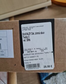 Detské topánky zimušné veľkosť 20 - 8