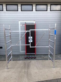 Mobilné hliníkové lešenie na kolieskach. DOPRAVA ZDARMA - 8