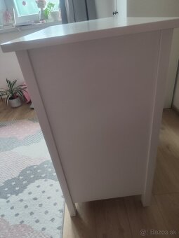 Biela HEMNES komoda - 8