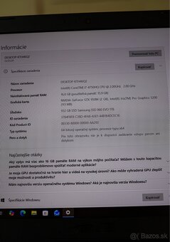 Herný notebook ASUS ROG - 8