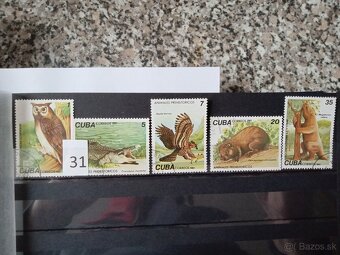 Poštové známky č.492 - AMERIKA a KARIBIK II. - 20 sérií - 8