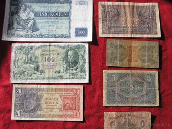 BANKOVKY PRVÁ ČSR neperforované - 8