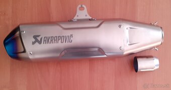 Nová ladená koncovka výfuku Akrapovič dlhá verzia 450mm - 8