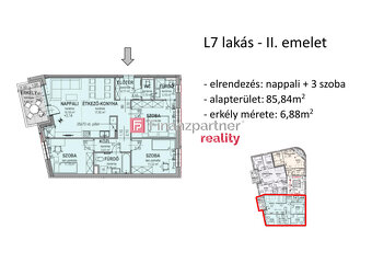 (F111-114REM) 4-izbový byt v meste Győr - 8