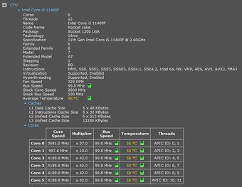 Herny PC RTX 3060Ti, i5-11400F, 16GB RAM - 8