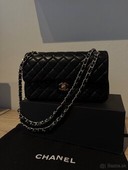 Chanel timeless bag kabelka taska cierna Classic - 8