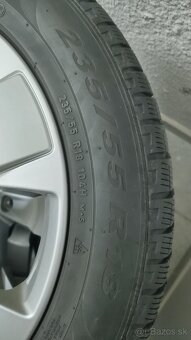 Originál Volvo disky R18 so zimnými pneumatikami Pirelli - 8