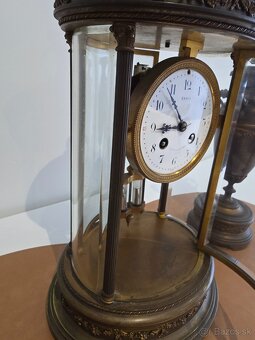 Starožitné krbove hodiny a vazy France - 8