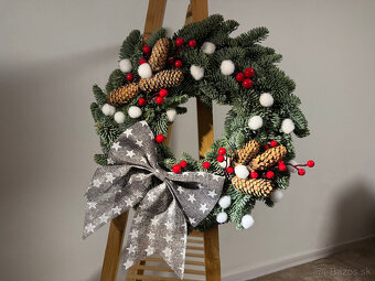 Vianočný veniec na dvere - 8